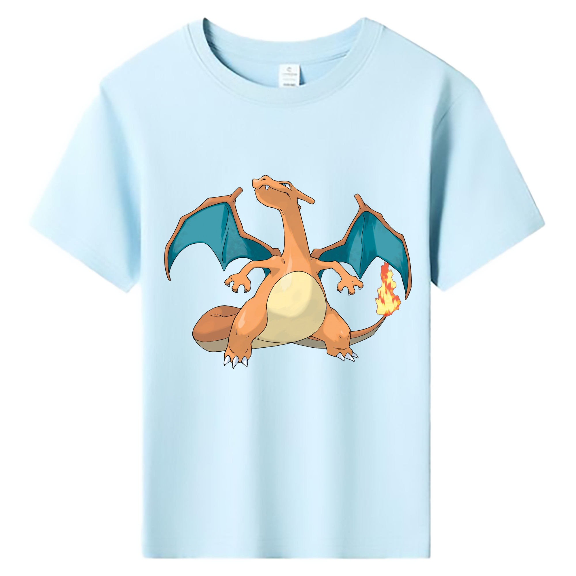 （画像用） ポケットモンスター Pokémon 綿100％キッズTシャツ（フロントプリント）